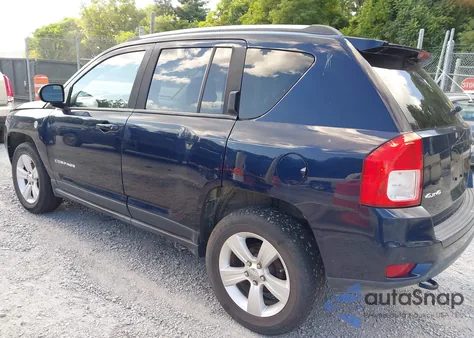 2013 Jeep Compass Sport из США, поврежденный, VIN 1C4NJDBB8DD246219